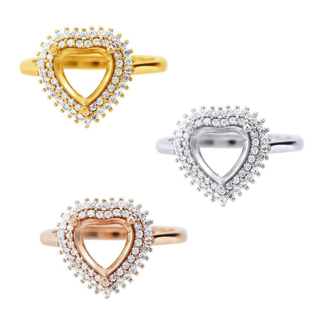 Double the Love Heart Ring